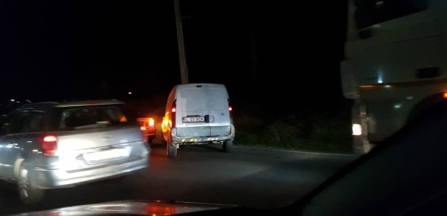 Trafic îngreunat de la Constanţa spre Valu: accident rutier!
