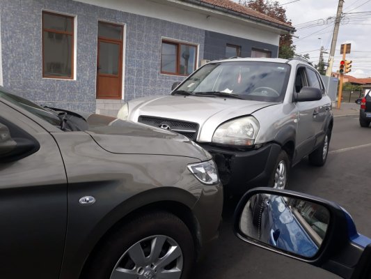 Accident rutier în zona Gării Constanţa: 