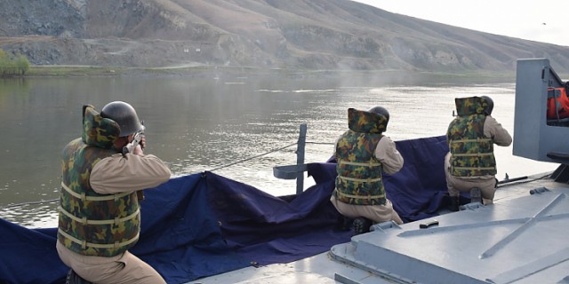 Șase nave militare fluviale participă la Exercițiul Danube Protector!