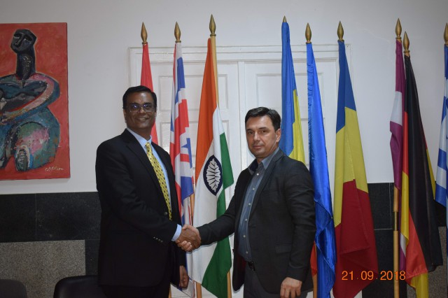 Oficialități din India, în vizită de lucru la Cernavodă