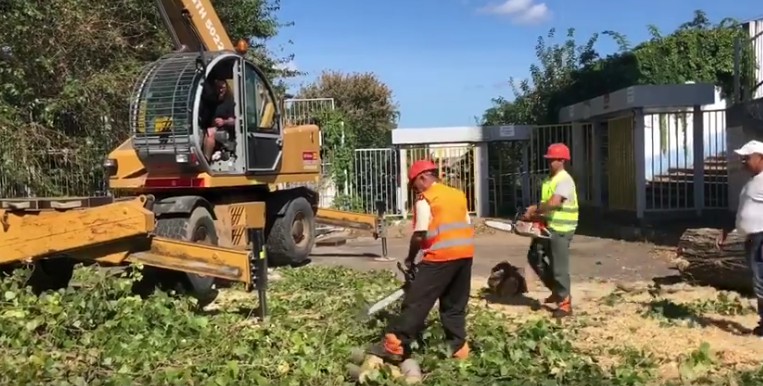 Lucrările de igienizare a STADIONULUI FARUL continuă! Video!