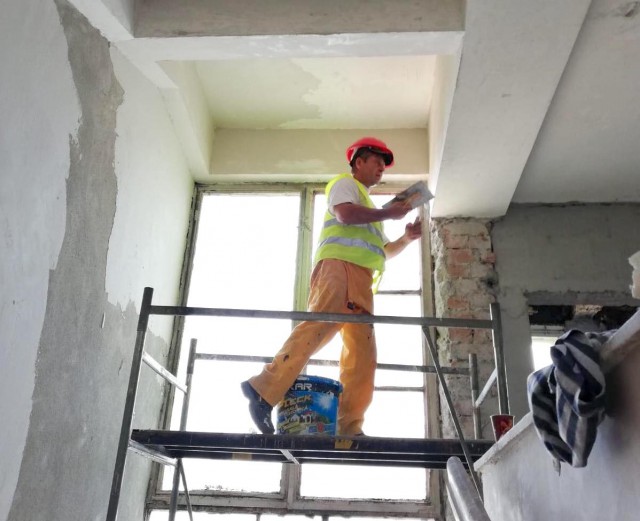 Lucrările de reabilitare de pe Secția de Terapie Intensivă Nou Născuți avansează!