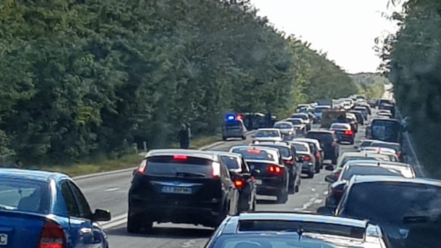Accident rutier pe DN39, la intrare în Costinești