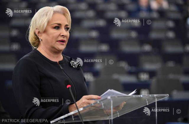 Dăncilă, în Parlamentul European: Trebuie să facem o justiţie corectă pentru cetăţeni