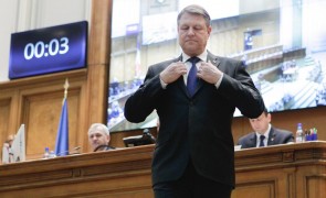Klaus Iohannis, declarații de presă la Cotroceni: Guvernul e condus de infractorul Dragnea, prin interpuși!
