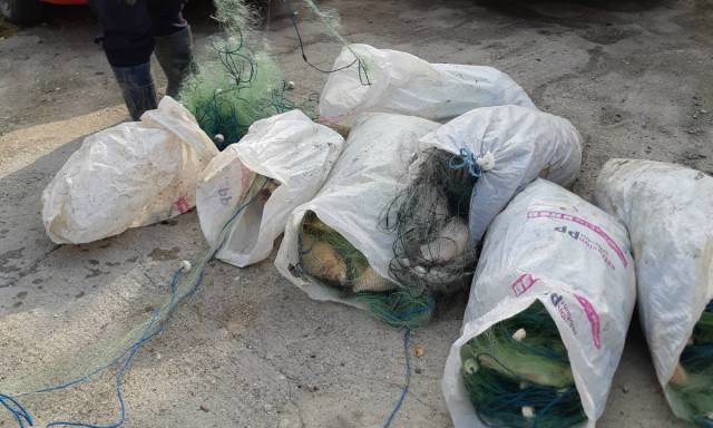Captură a polițiștilor de frontieră: pește braconat și plase monofilament