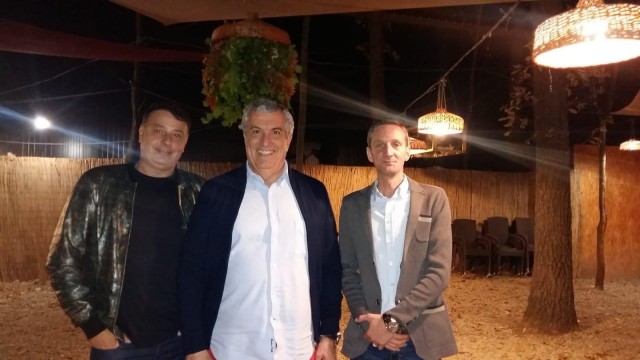 Preşedintele Senatului, Călin Popescu Tăriceanu, l-a vizitat pe primarul din Valu lui Traian, Florin Mitroi