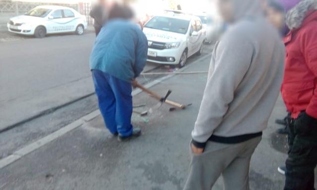 Țigănia de pe strada Avram Iancu, DESFIINȚATĂ de polițiștii locali! VIDEO