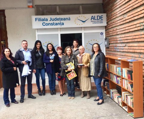 Biblioteca pentru toți, la sediile ALDE din Constanța