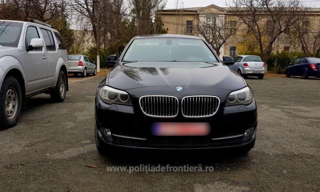 Un BMW furat din Spania a fost găsit la Constanţa
