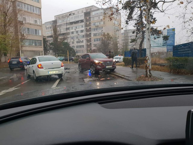 Accident rutier pe strada Traian