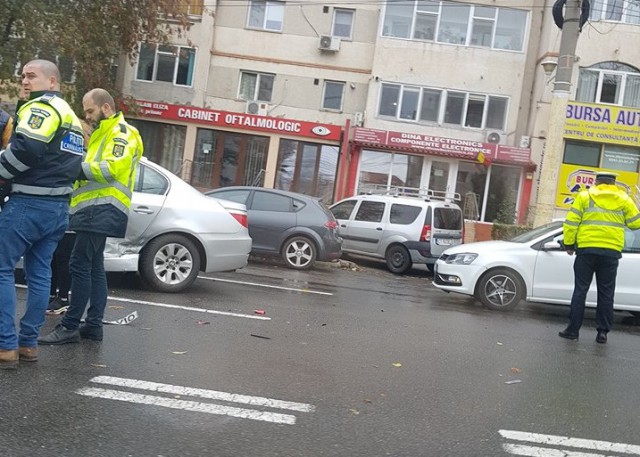Accident rutier pe bulevardul Lăpușneanu: un copil a ajuns la spital!