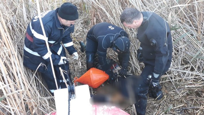 FOTO. Bărbat înecat într-un canal piscicol, la Lipnița