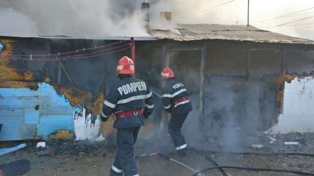 INCENDIU VIOLENT ÎN TULCEA!