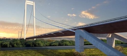 Podul suspendat peste Dunăre Tulcea – Brăila: au fost depuse actele pentru obținerea fondurilor!