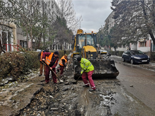 Lucrări pe strada București: va fi reabilitată și MODERNIZATĂ!