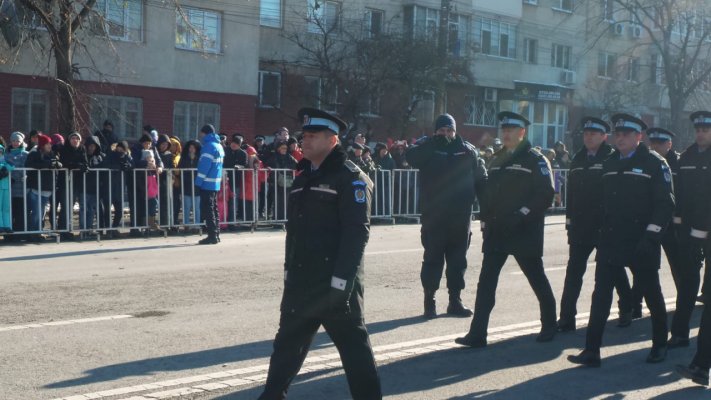 PREMIERĂ în Constanța: POLIȚIA LOCALĂ a luat parte la defilarea de Ziua Marii Uniri