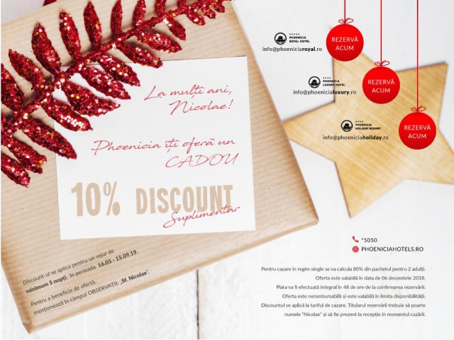 Discount de Sfântul Nicolae! Ce a pus în ghetuţe Phoenicia Resort