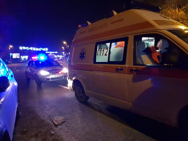Accident rutier la Mangalia. O persoană este rănită