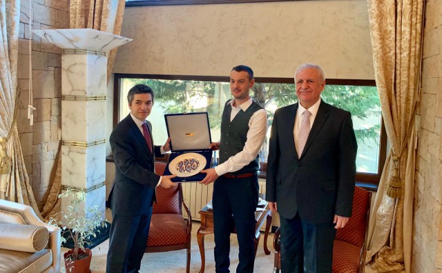 FOTO! Ambasadorul Turciei, la final de mandat. Și-a luat la revedere de la prietenii din Constanța
