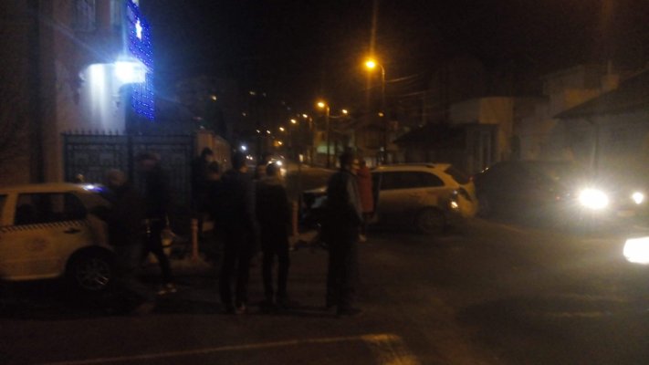 ACCIDENT RUTIER cu 3 autoturisme implicate! VIDEO
