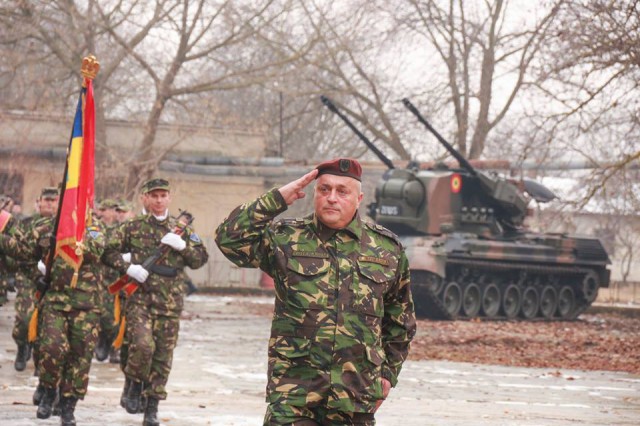Schimbare de comandă la Batalionul 348 Apărare Antiaeriană „Dobrogea