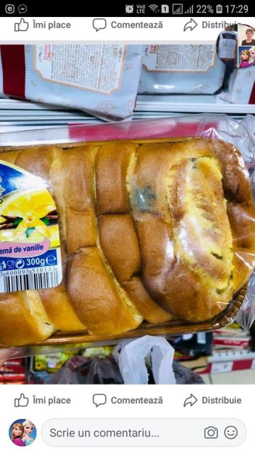 Cozonac mucegăit, la vânzare în magazinul Profi din Mangalia!