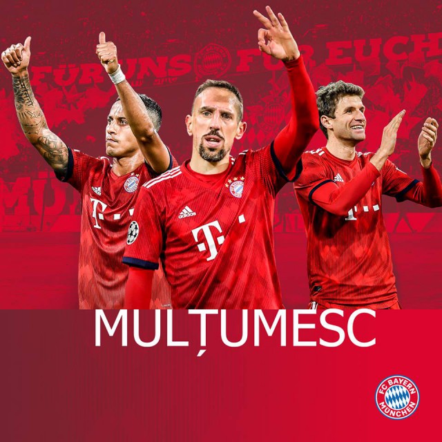 Mesajul celor de la FC Bayern München pentru suporterii din România