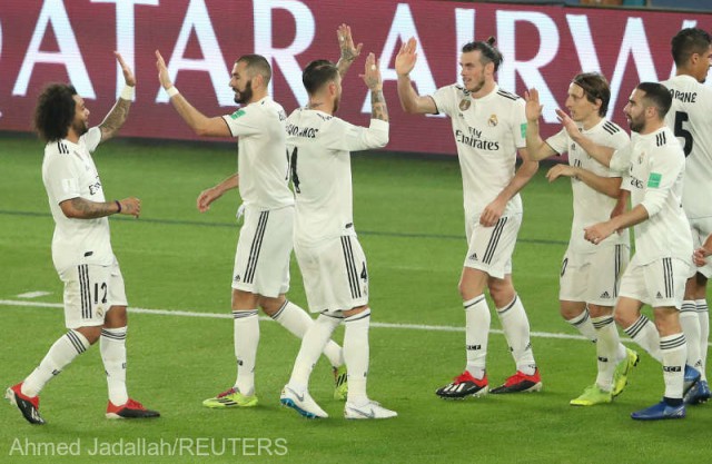 Fotbal: Real Madrid, calificată fără probleme în finala Cupei Mondiale a cluburilor