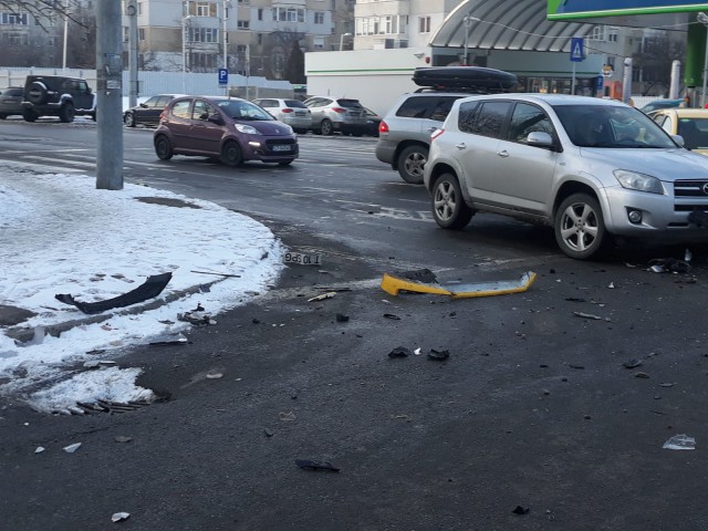 CARAMBOL în zona Far din Constanța! VIDEO