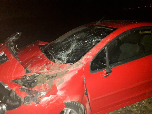 Accident rutier la Kogălniceanu: o persoană a fost rănită