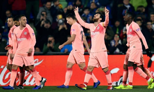 Getafe - Barcelona: 1-2. Lionel Messi și Luis Suarez aduc prima victorie a catalanilor în 2019