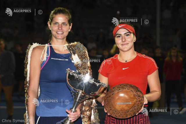 Bianca Andreescu, învinsă de Julia Goerges în finala turneului de la Auckland