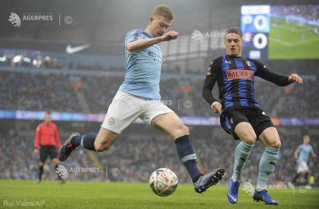 Manchester City, victorie categorică în Cupa Angliei
