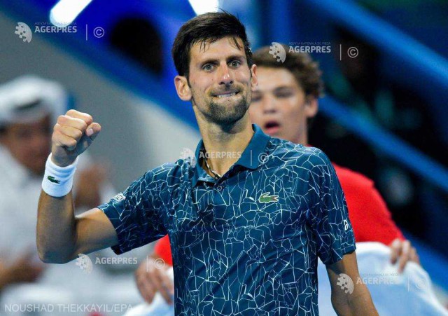 Clasamentul ATP - Novak Djokovic, în continuare lider. Marius Copil, pe locul 61