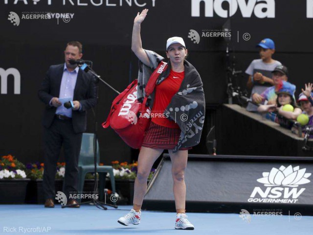 Simona Halep, după eliminarea de la Sidney: ”Nu aveam așteptări prea mari”