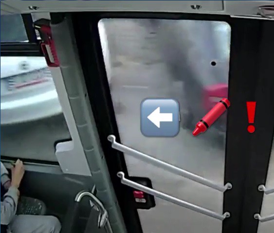 VIDEO. Autobuz nou al RATC, vandalizat de un puști