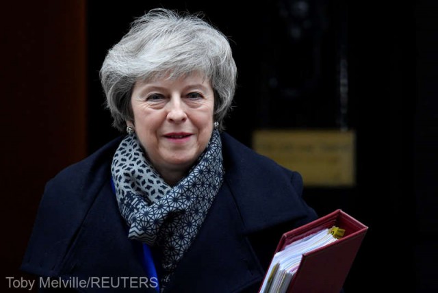 Premierul britanic Theresa May: Părăsim Uniunea Europeană pe 29 martie