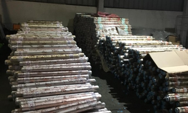 Bunuri contrafăcute confiscate în Portul Constanţa
