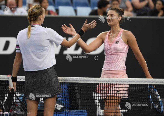 Irina Begu, învinsă fără drept de apel de Petra Kvitova, la Australian Open