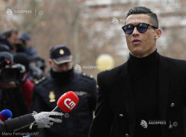 Cristiano Ronaldo a acceptat amenda de 18,8 milioane euro, pentru a evita închisoarea