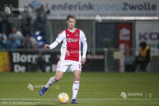 FC Barcelona oferă 90 milioane euro pentru Frenkie de Jong (Ajax)