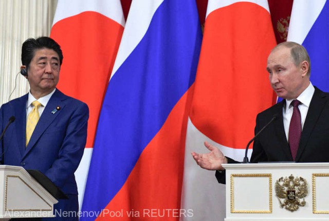 Kurile: Vladimir Putin prevede o „muncă minuţioasă“ înainte de semnarea unui tratat de pace cu Japonia