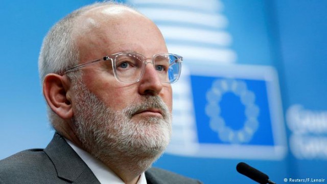 Frans Timmermans promite că ''niciodată'' nu se va alia cu extrema dreaptă pentru a deveni preşedinte al Comisiei Europene