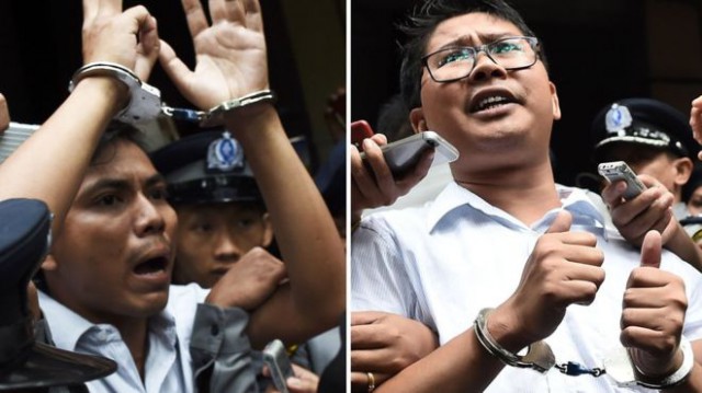 Myanmar: Cei doi jurnalişti Reuters au făcut din nou recurs la condamnarea pentru spionaj