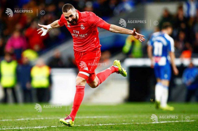 Karim Benzema a devenit al şaselea marcator din istoria clubului Real Madrid