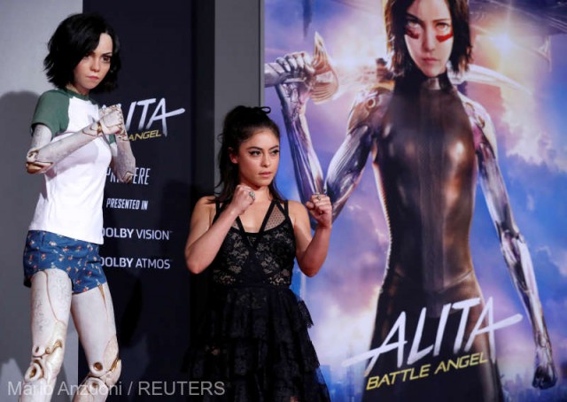 Filmul de science-fiction ''Alita: Battle Angel'', pe primul loc în box-office-ul nord-american