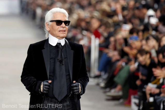 Creatorul de modă Karl Lagerfeld a decedat