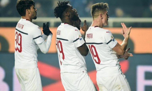 Atalanta - Milan: 1-3. Gol senzațional, marca Piatek