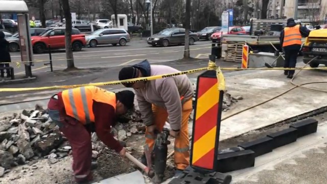 Lucrări pe Bulevardul Tomis! Se refac scările și parapeții